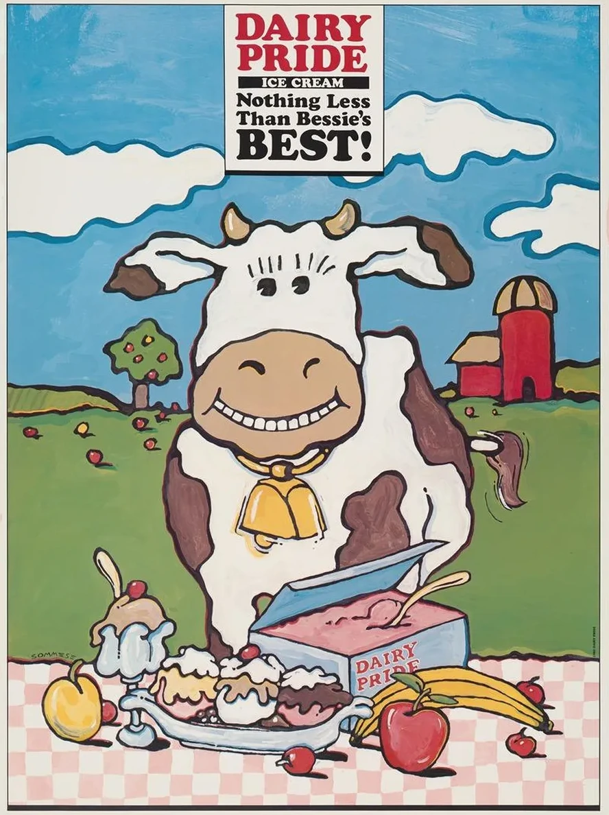 Dairy Pride Ice Cream, Nothing Less Than Bessie's Best