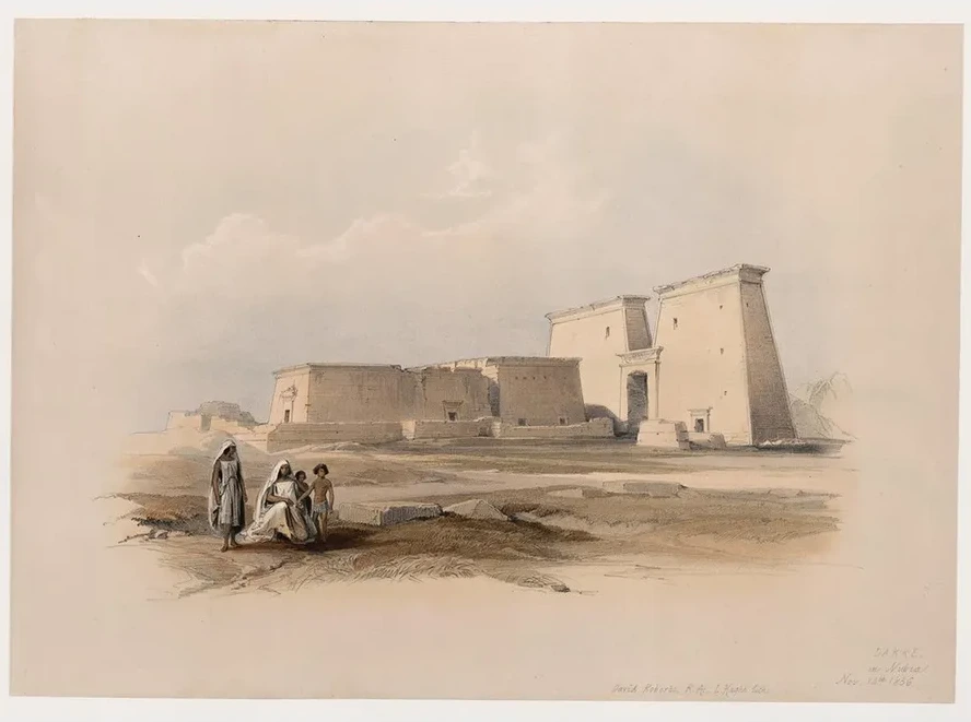 Dakke, in Nubia. Nov. 14th, 1836