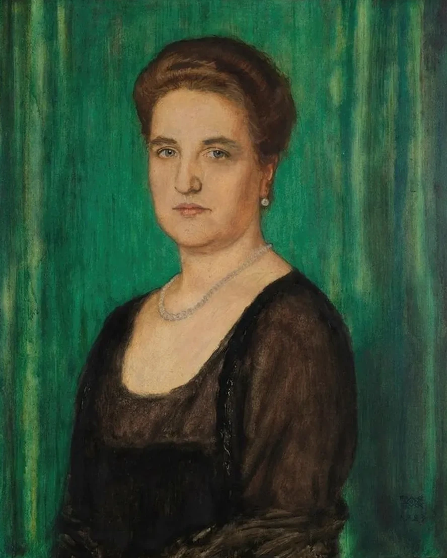 Damenbildnis (martha Butzer)