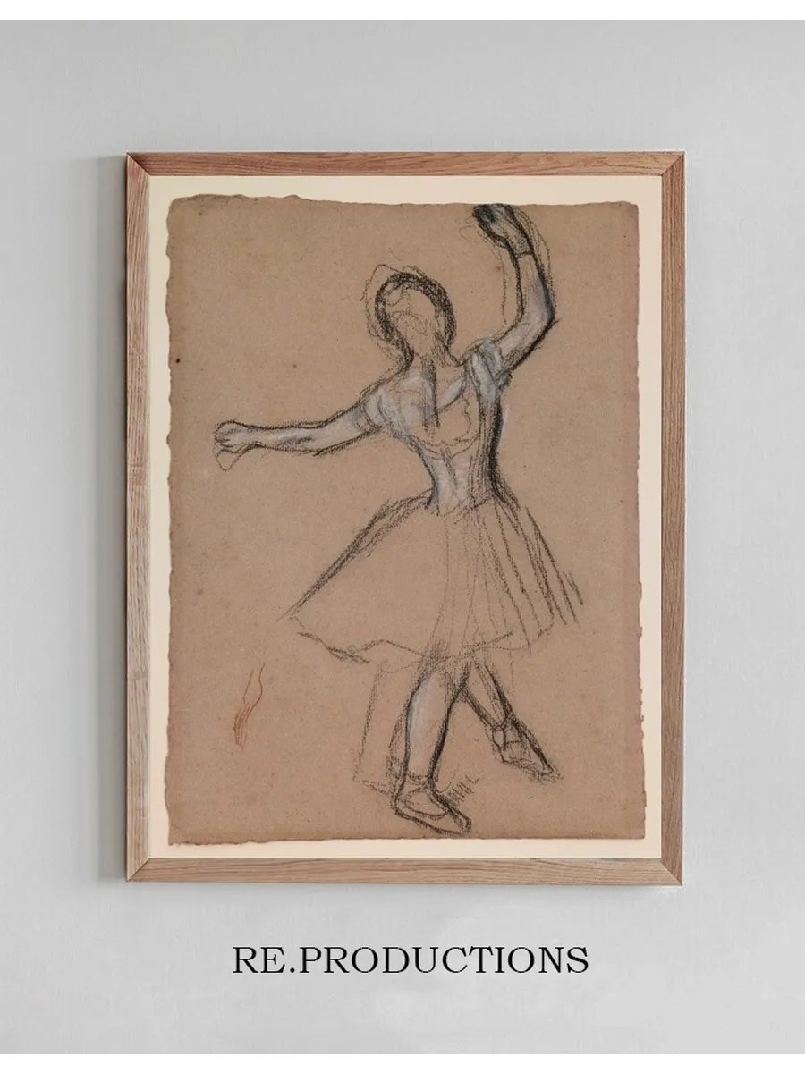 Dancer on Stage and in Motion