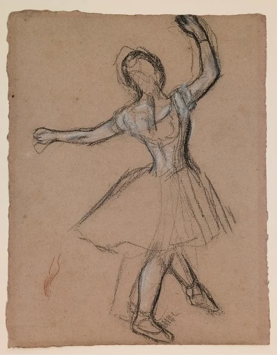 Dancer on Stage and in Motion