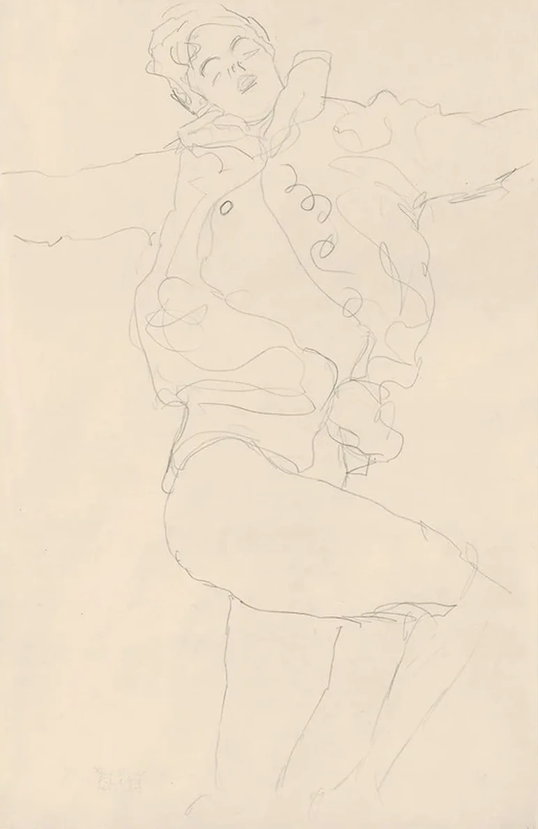 Dancing Woman with Cape