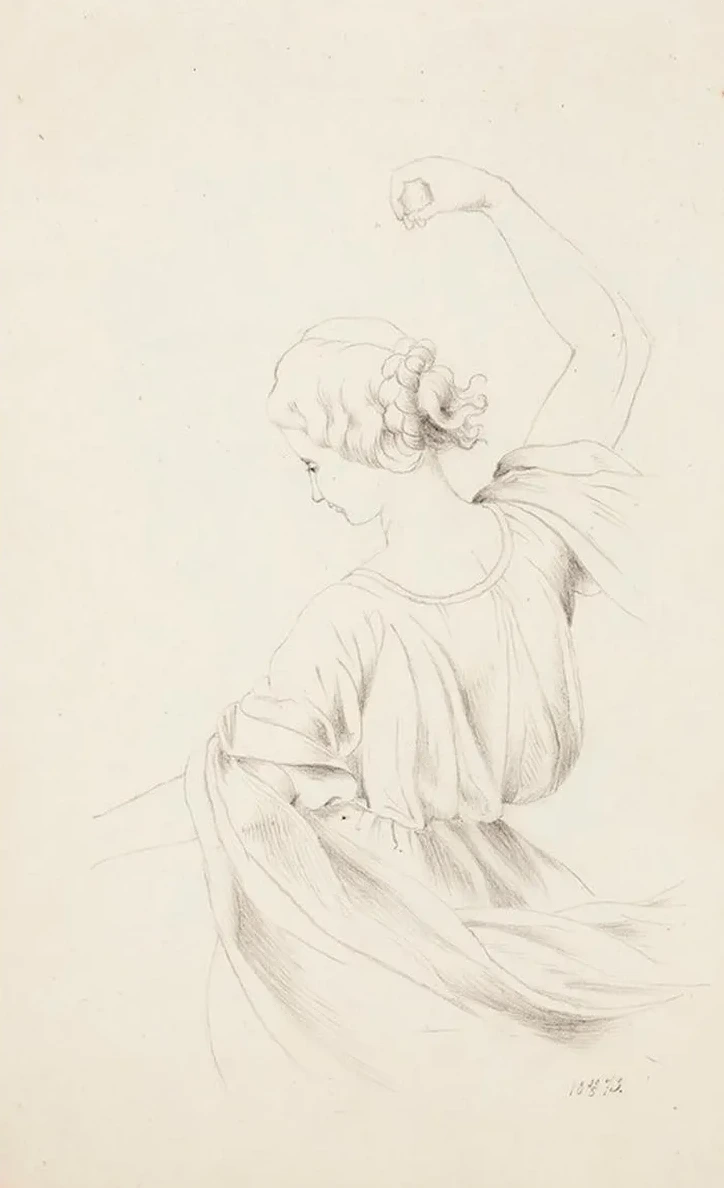 Dancing Girl, Back