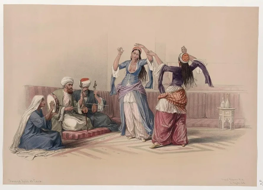 Dancing Girls at Cairo