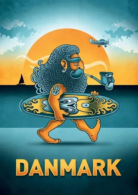 Danmark Surfer