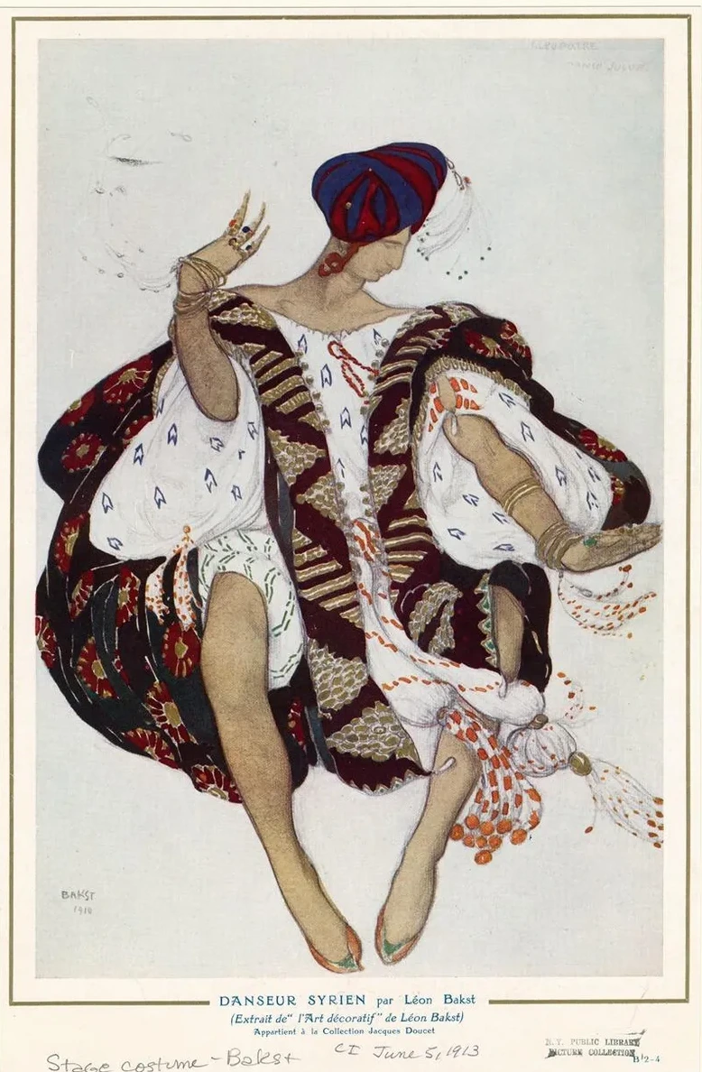 Danseur Syrien par L on Bakst