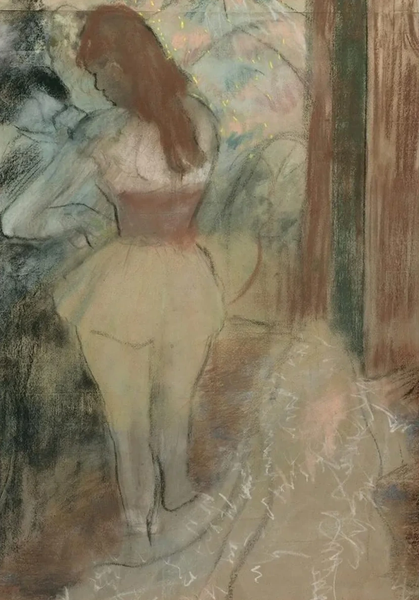 Danseuse S Habillant