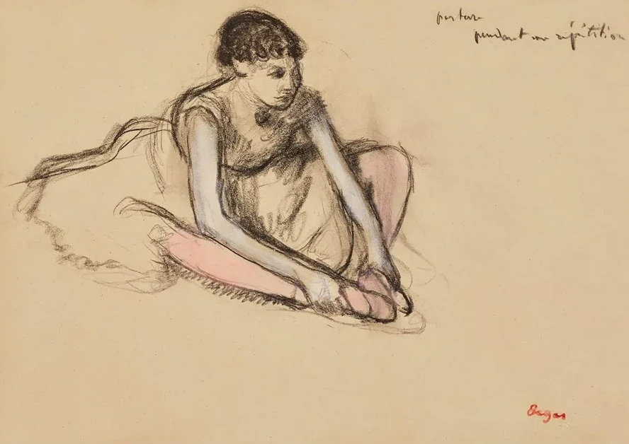 Danseuse Assise