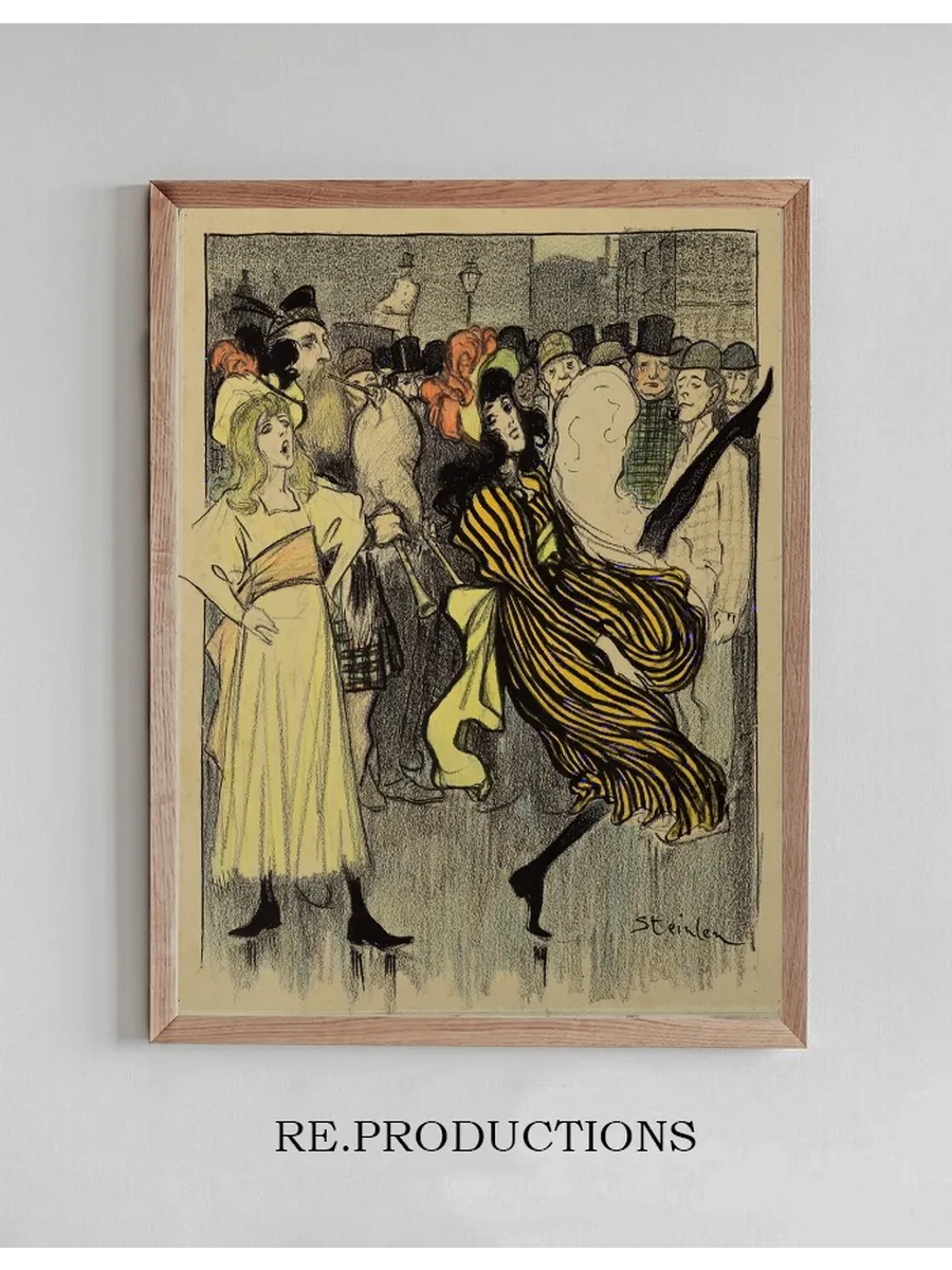 Danseuse Cossaise Dans Une Rue de Londres