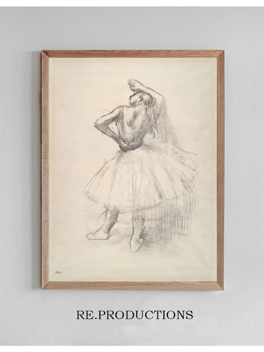 Danseuse Debout, le Bras Droit Lev (standing Dancer, Right Armraised)