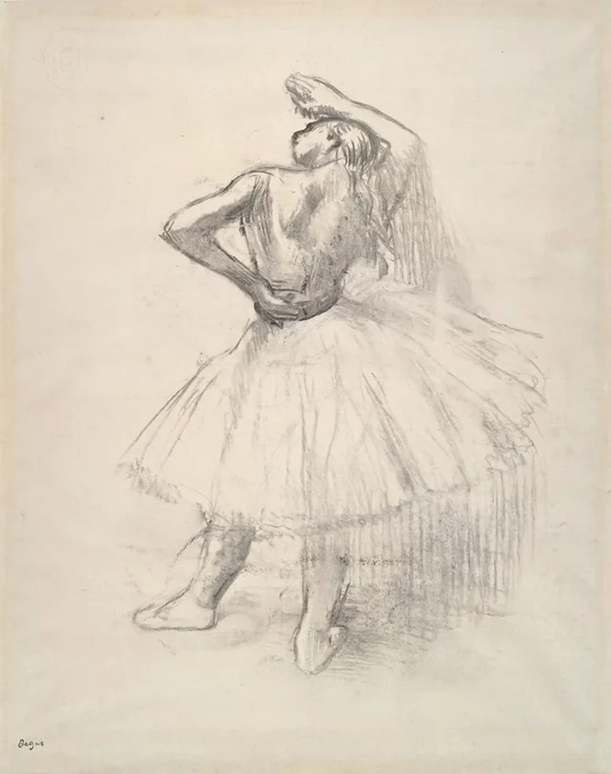 Danseuse Debout, le Bras Droit Lev (standing Dancer, Right Armraised)
