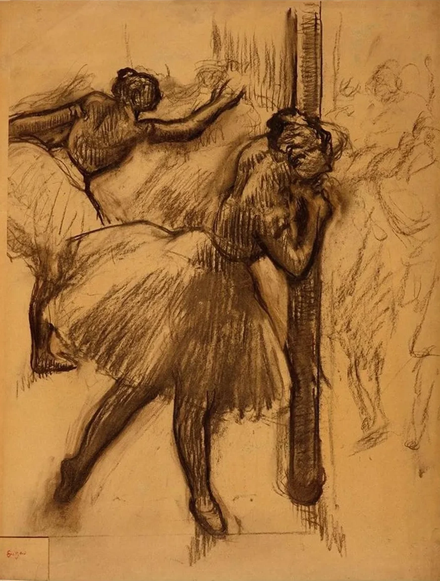 Danseuse, Appuy E Une Colonne