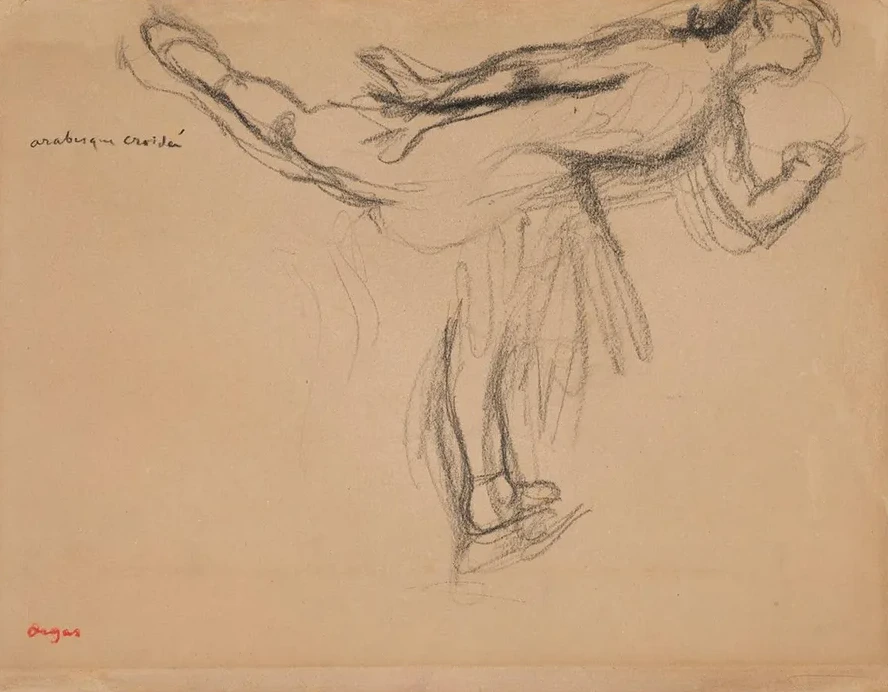 Danseuse, Arabesque Crois E