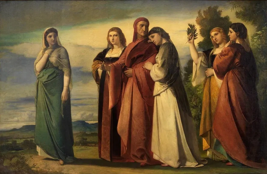 Dante Und Die Edlen Frauen von Ravenna