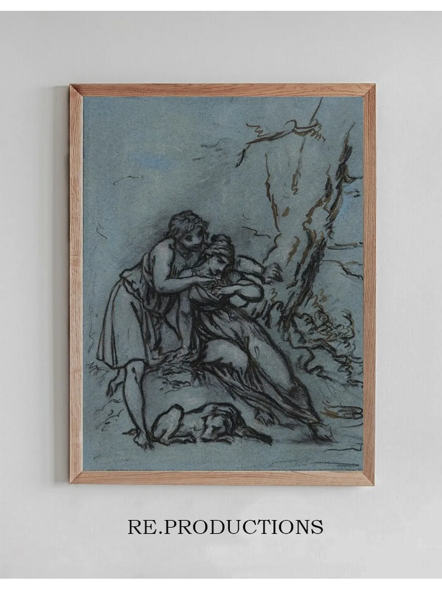 Daphnis, Usant de Cette Occasion, Lui Mit la Main Dans le Sein Dont IL Tira la Gente Cigale