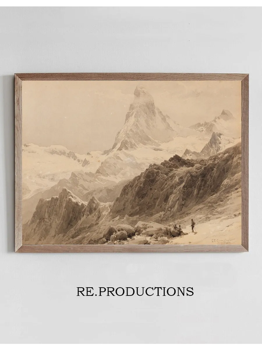 Das Matterhorn von Der Triftkumme