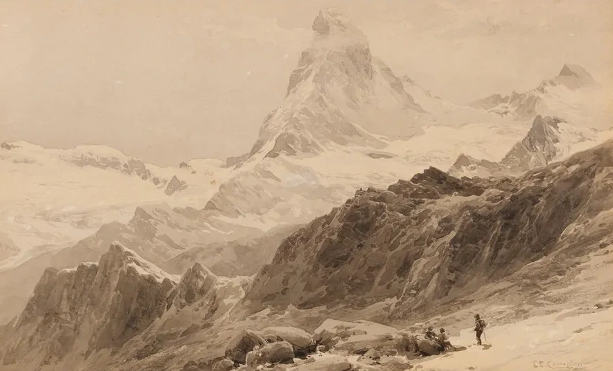 Das Matterhorn von Der Triftkumme