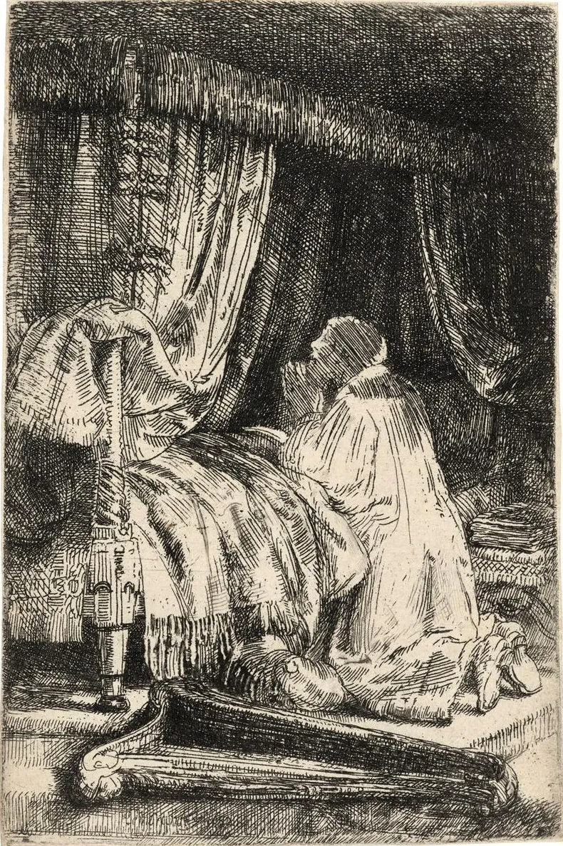 David in Prayer