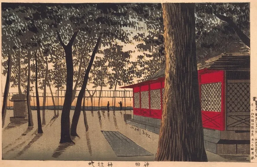 Daybreak at Shrine, Kanda