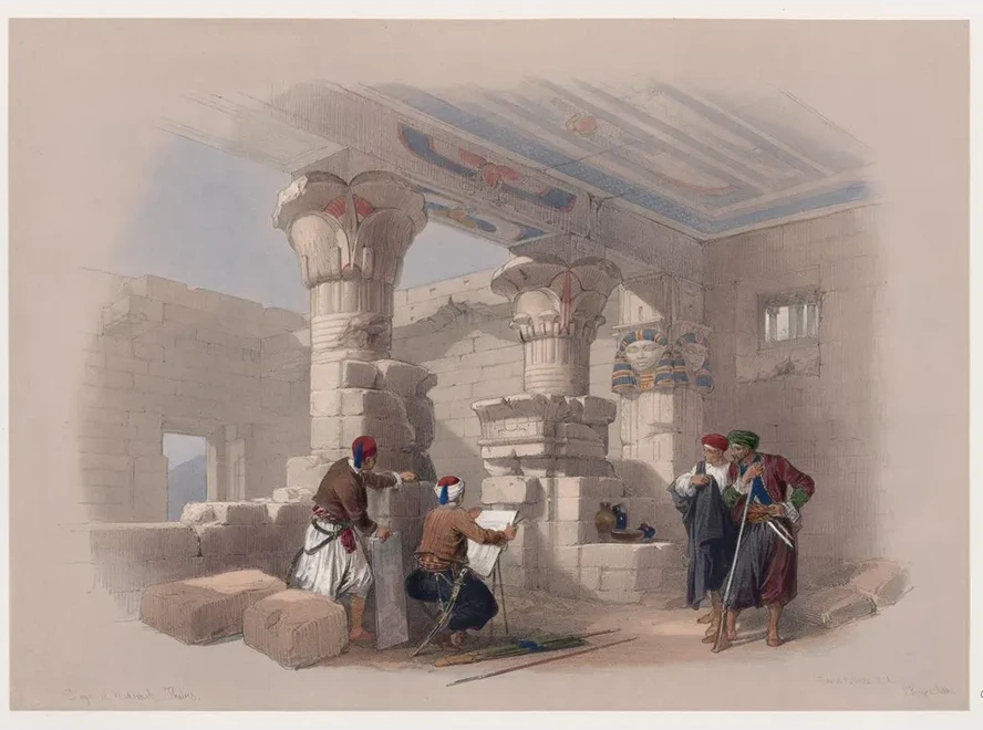 Dayr el Medeeneh Dayr al - Mad nah, Thebes