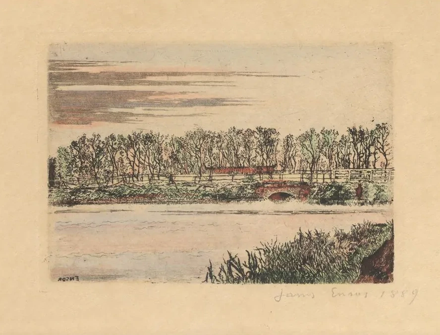 De Brug van Het Bos Te Oostende
