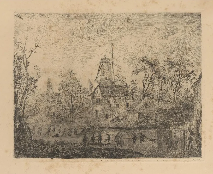 De Kermis Bij de Molen