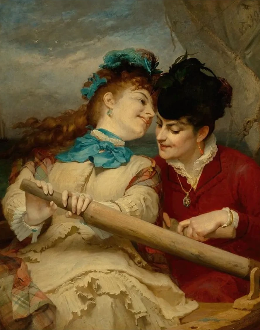 De Quoi Parlent les Jeunes Filles (concerning What the Young Women Are Talking About)