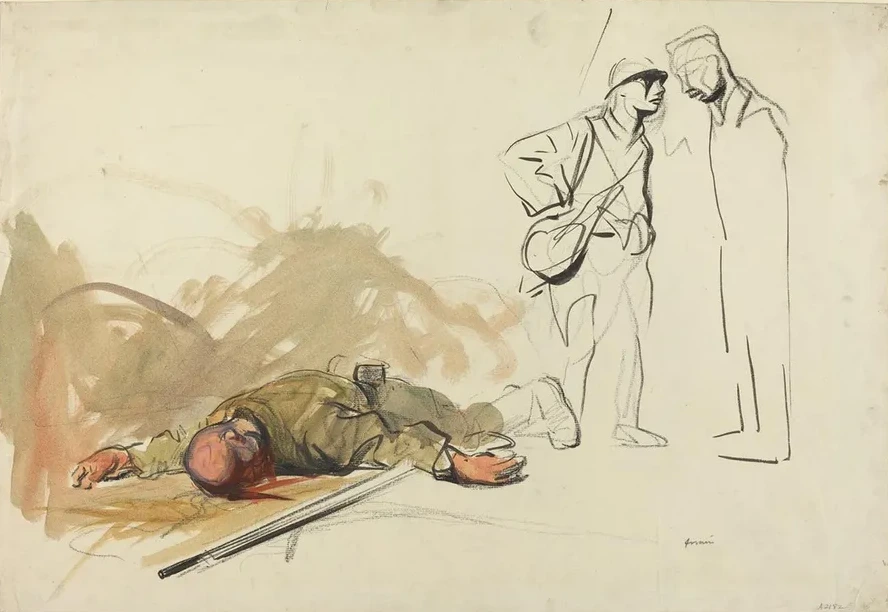 Dead German Soldier