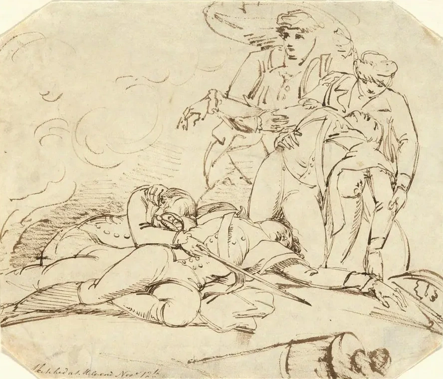 Death of General Montgomery in the Attack on Quebec, 31 December1775