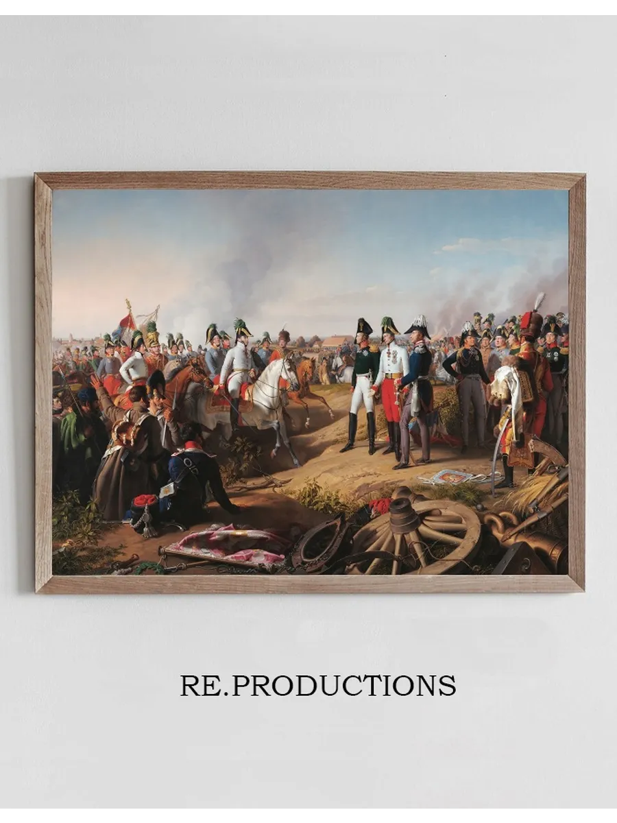 Declaration of Victory After the Battle of Leipzig on 18 October 1813