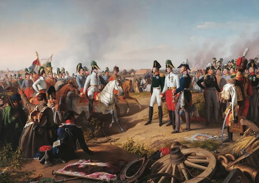 Declaration of Victory After the Battle of Leipzig on 18 October 1813