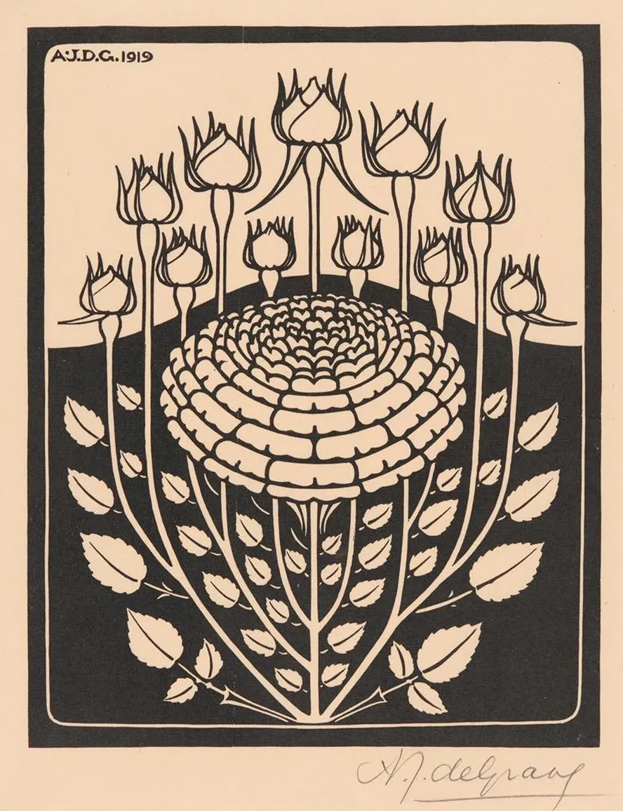 Decorative Flower Study
