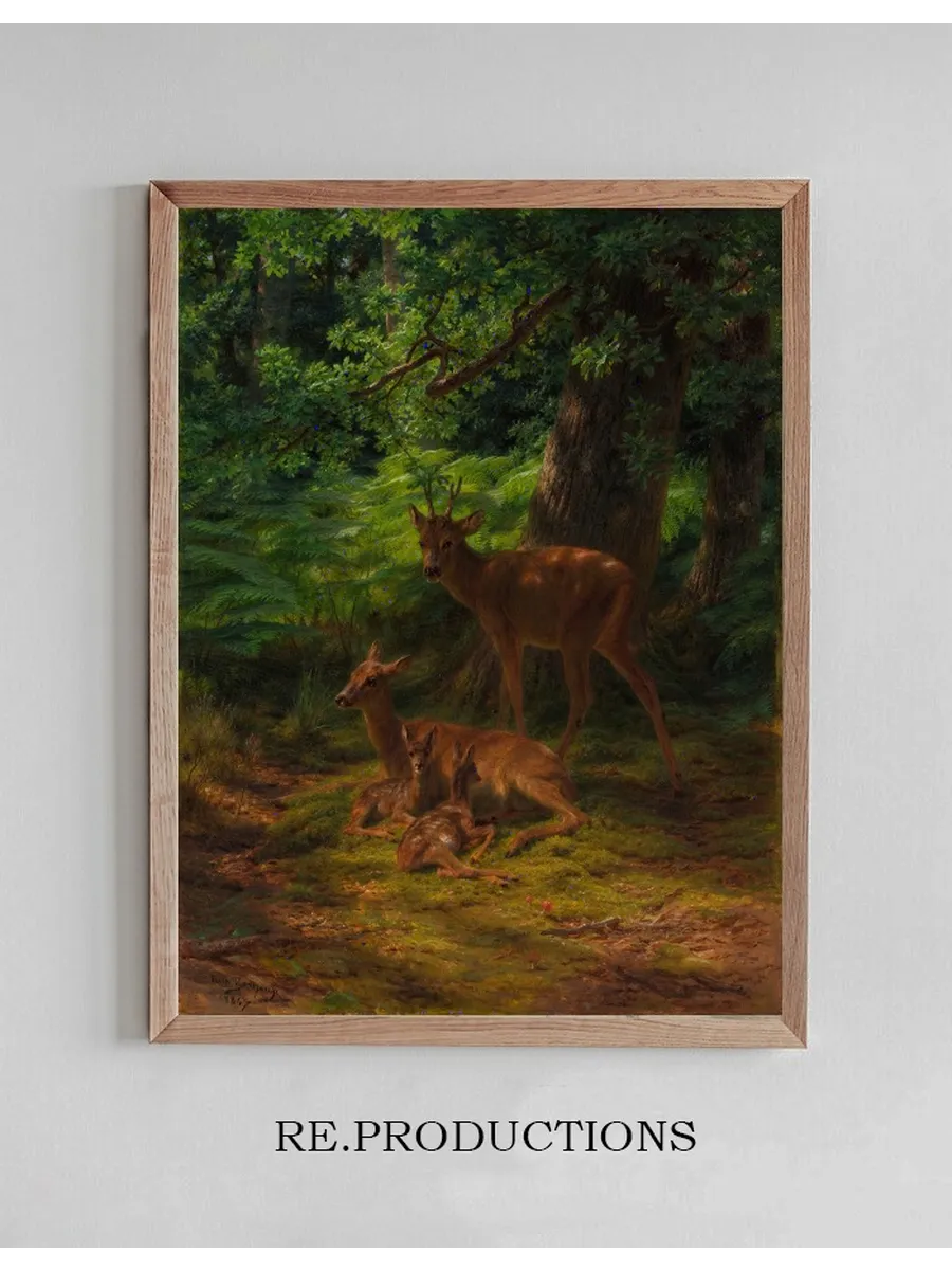 Deer in Repose