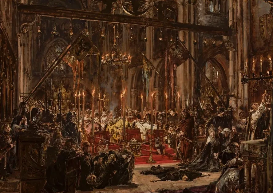 Defeat at Legnica, from the Series History of Civilization in Poland