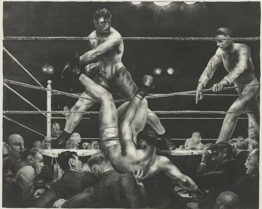 Dempsey And Firpo (Mason 181)