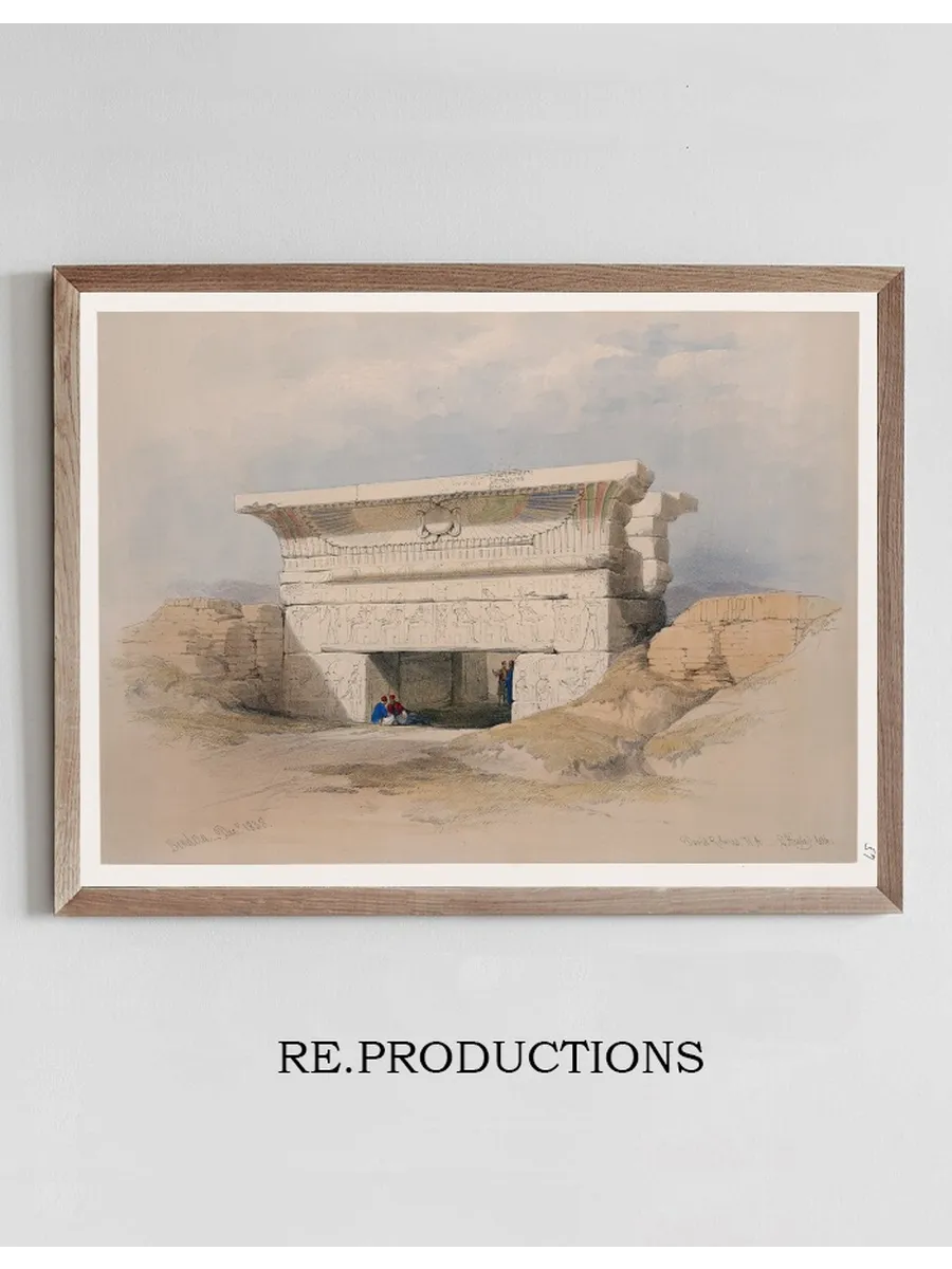 Dendera Dandara. Dec. 1838