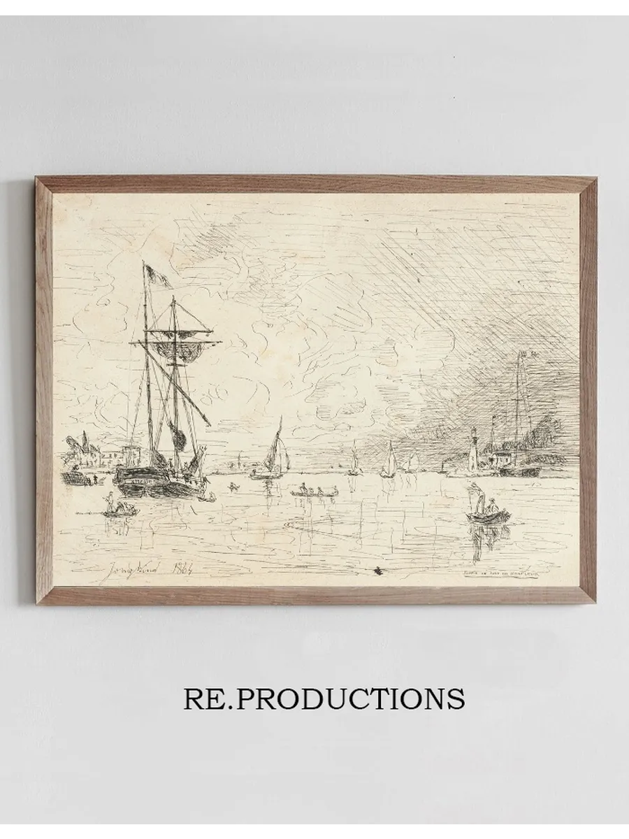 Departure from the Port of Honfleur