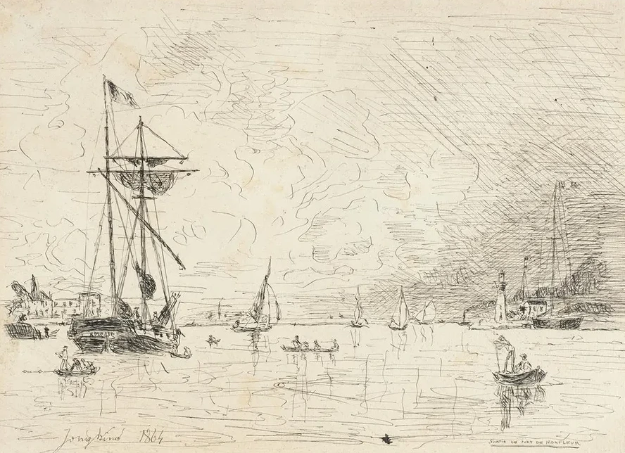 Departure from the Port of Honfleur