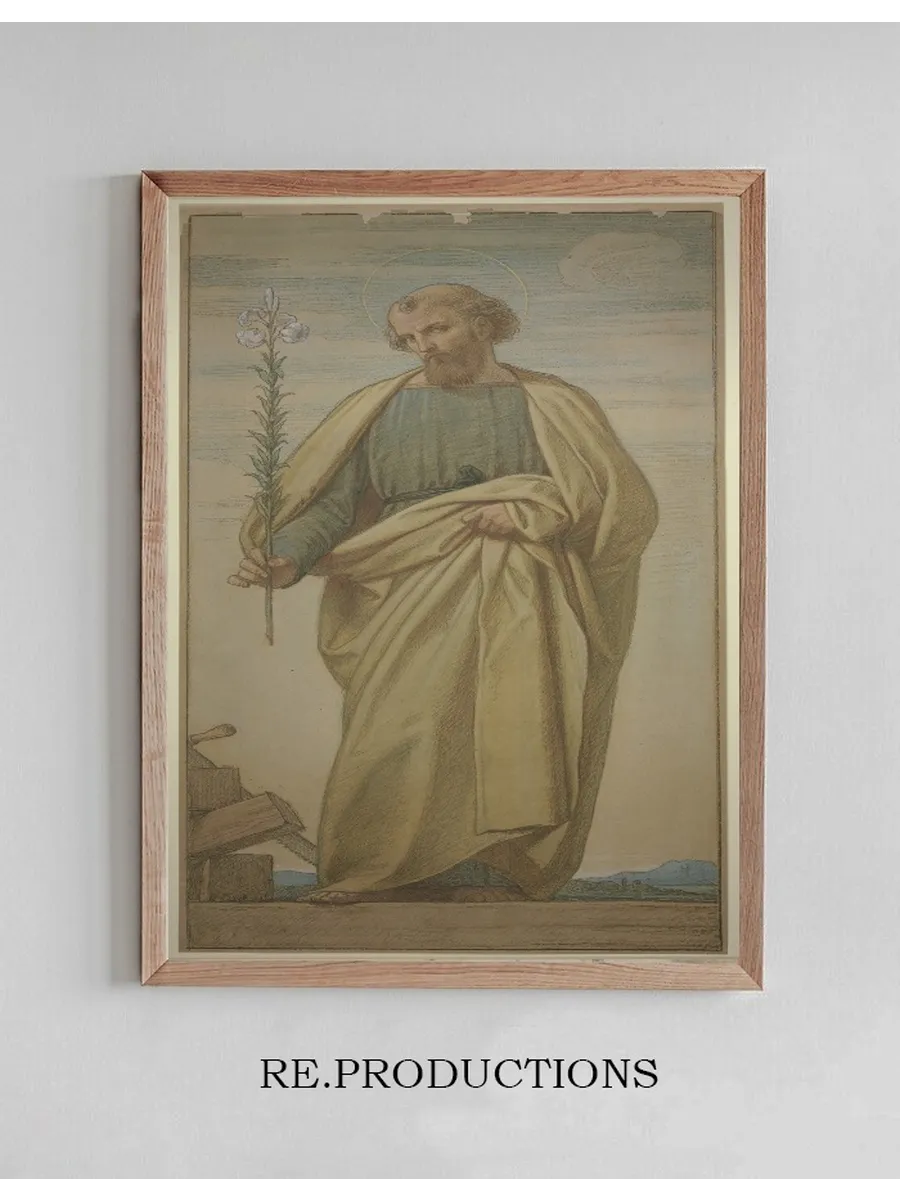 Der Heilige Joseph Mit Dem Lilienstab