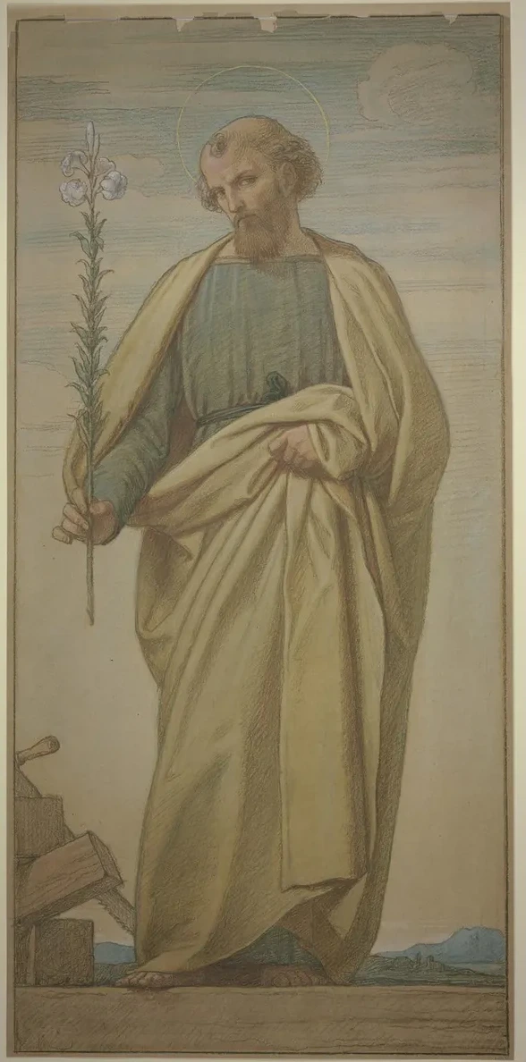 Der Heilige Joseph Mit Dem Lilienstab