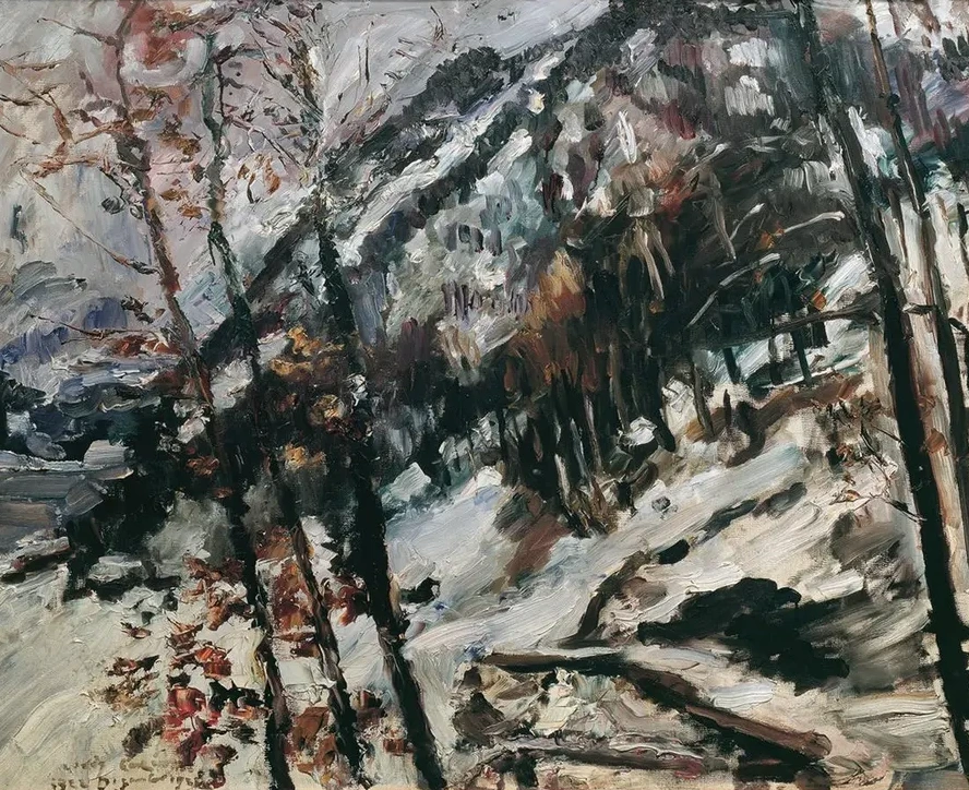 Der Herzogstand Am Walchensee Im Schnee