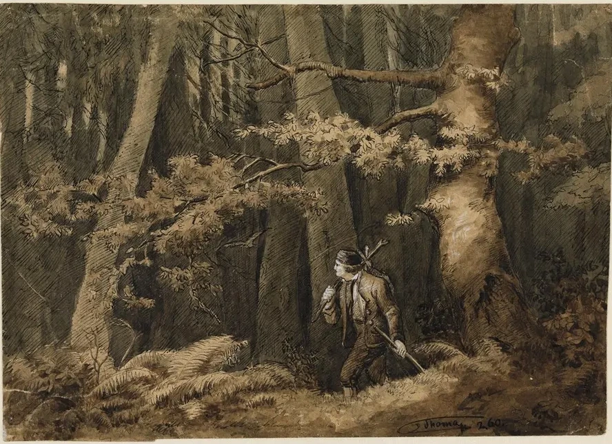 Der J ger im Wald