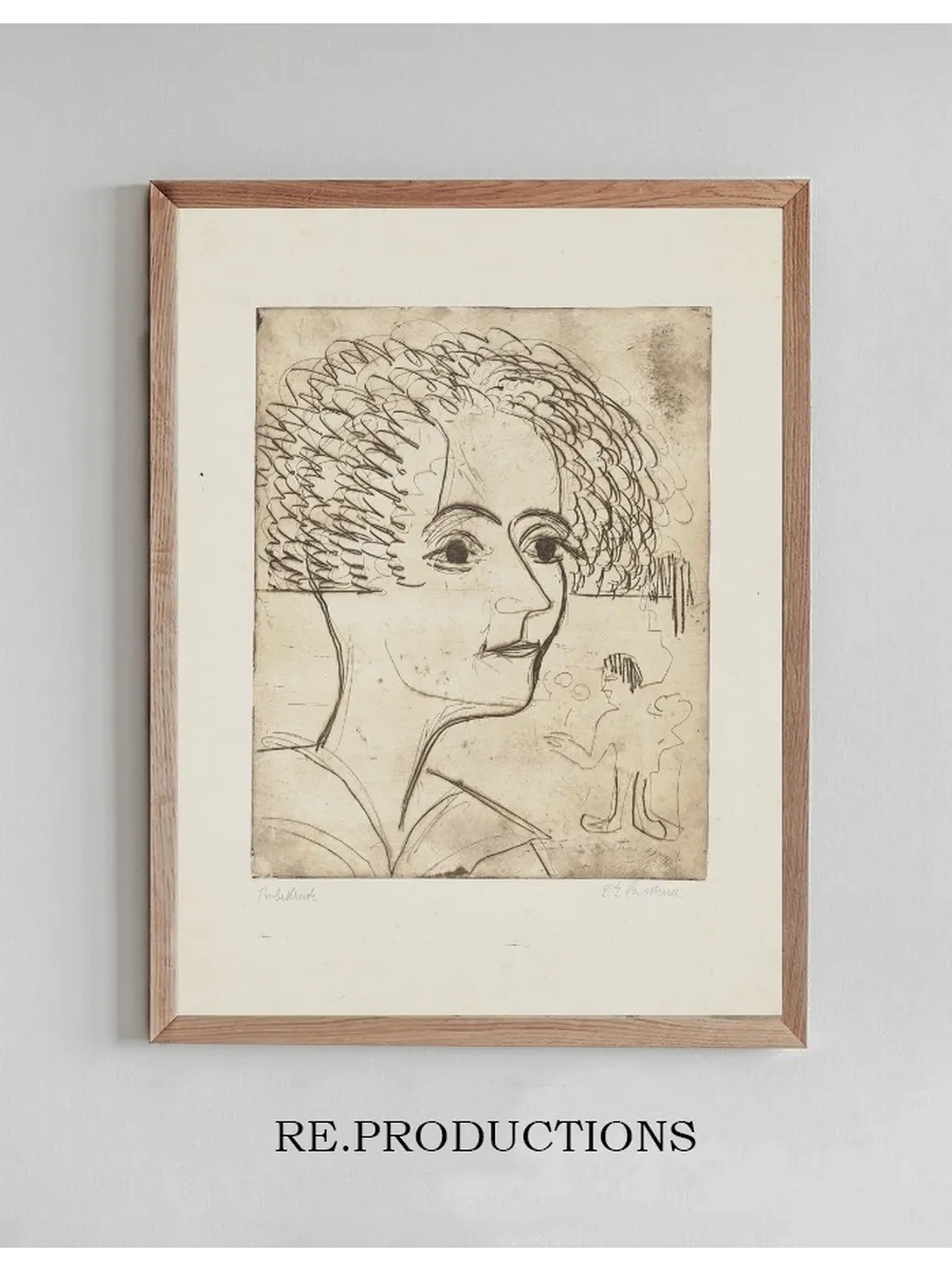 Der Kopf der T nzerin (Mary Wigman)