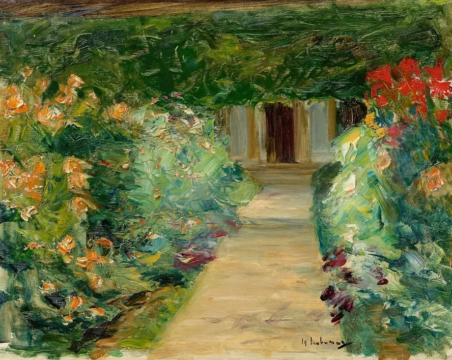 Der Nutzgarten in Wannsee nach Osten