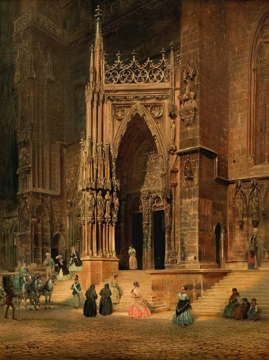 Der Regensburger Dom (Portal)
