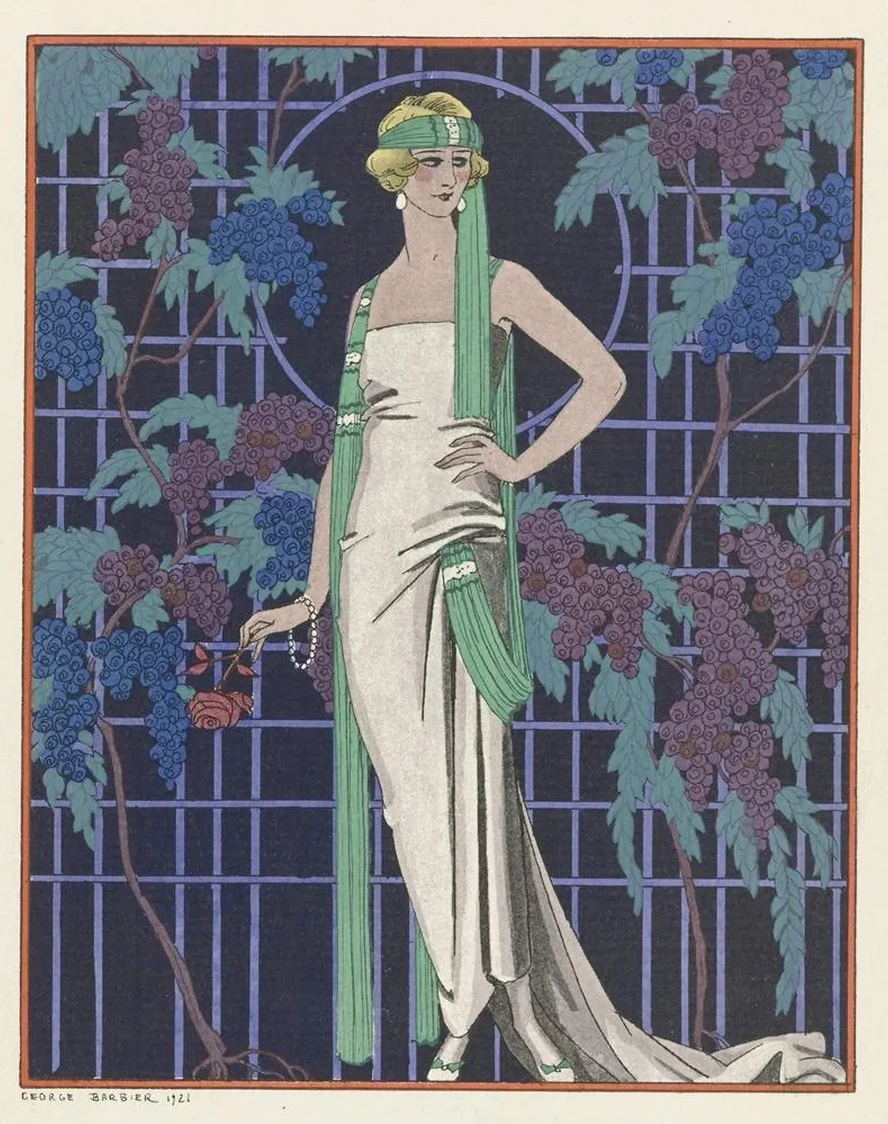 Des Robes Dans la Nuit Robe du Soir, de Worth