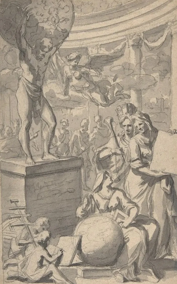 Design for a Frontispiece of a Title Page