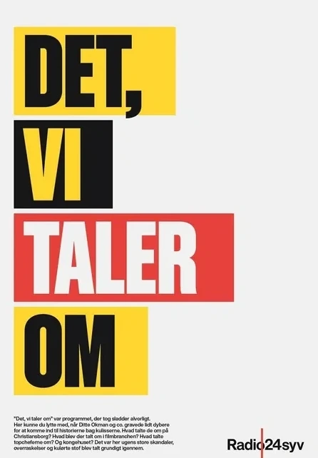 Det, VI Taler Om