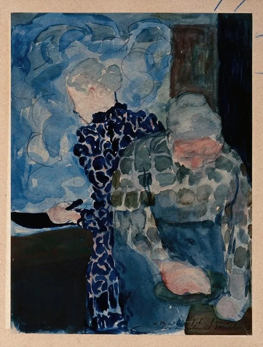 Deux Femmes dans Interieur