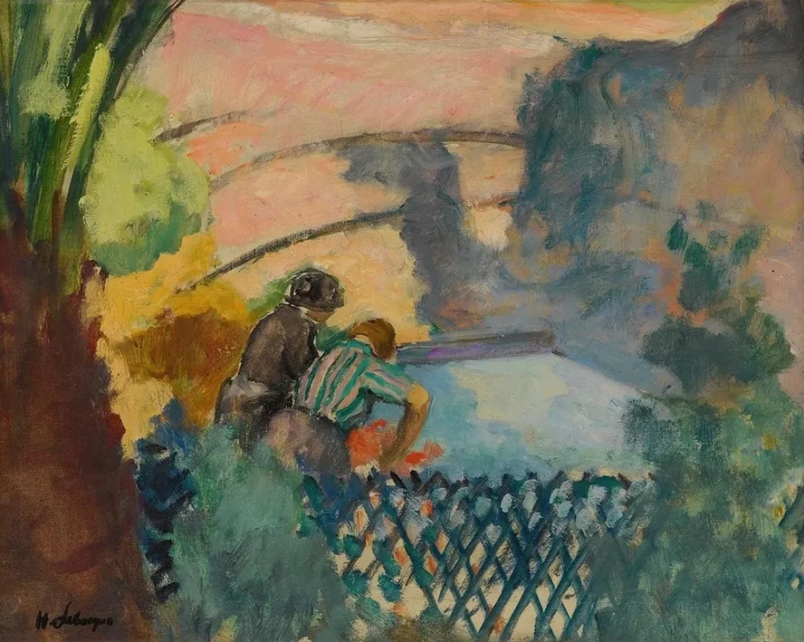 Deux Femmes Au Lavoir